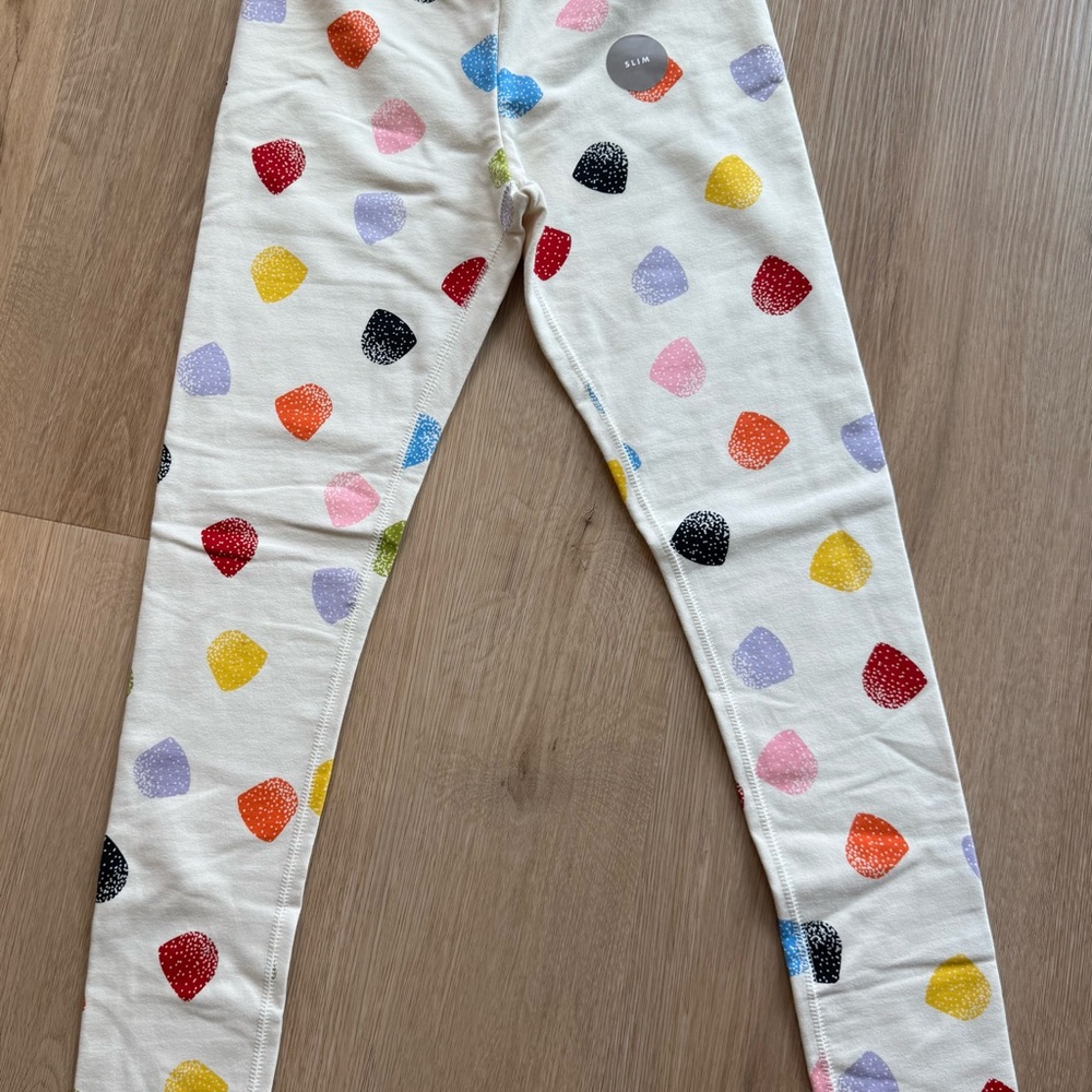 Hanna Anderson Polka Dot Kids Leggings new